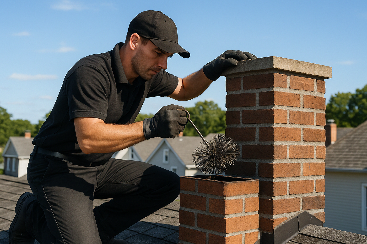 Chimney waterproofing and caps